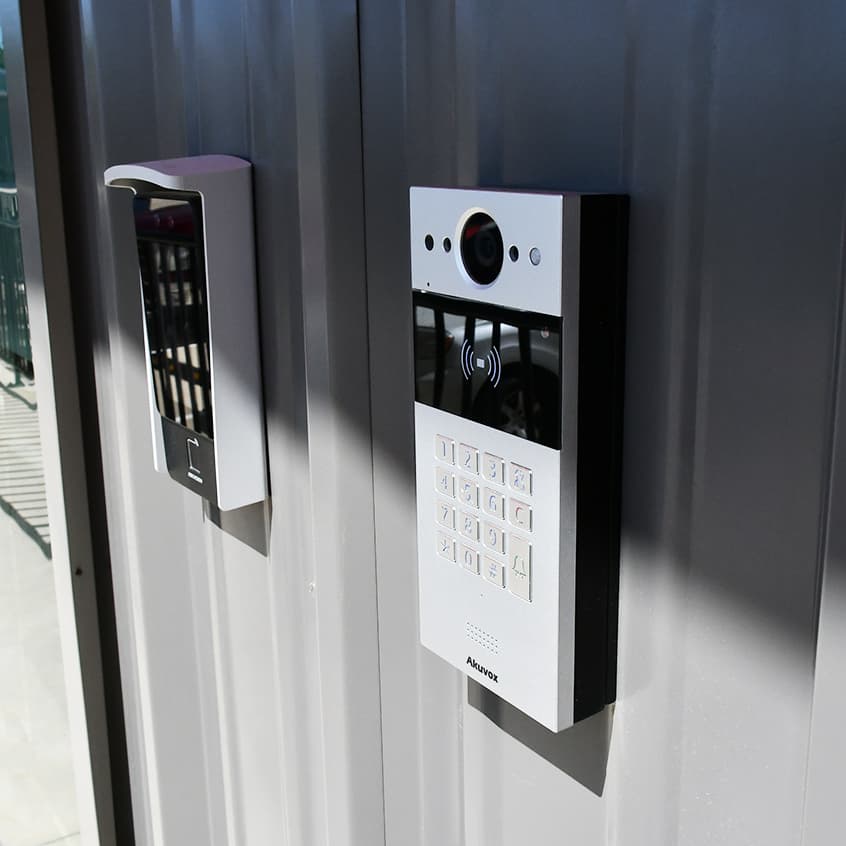 Fingerprint and PIN-secured access