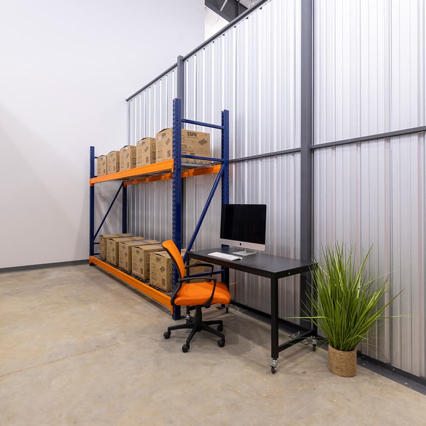 Private office inside your warehouse